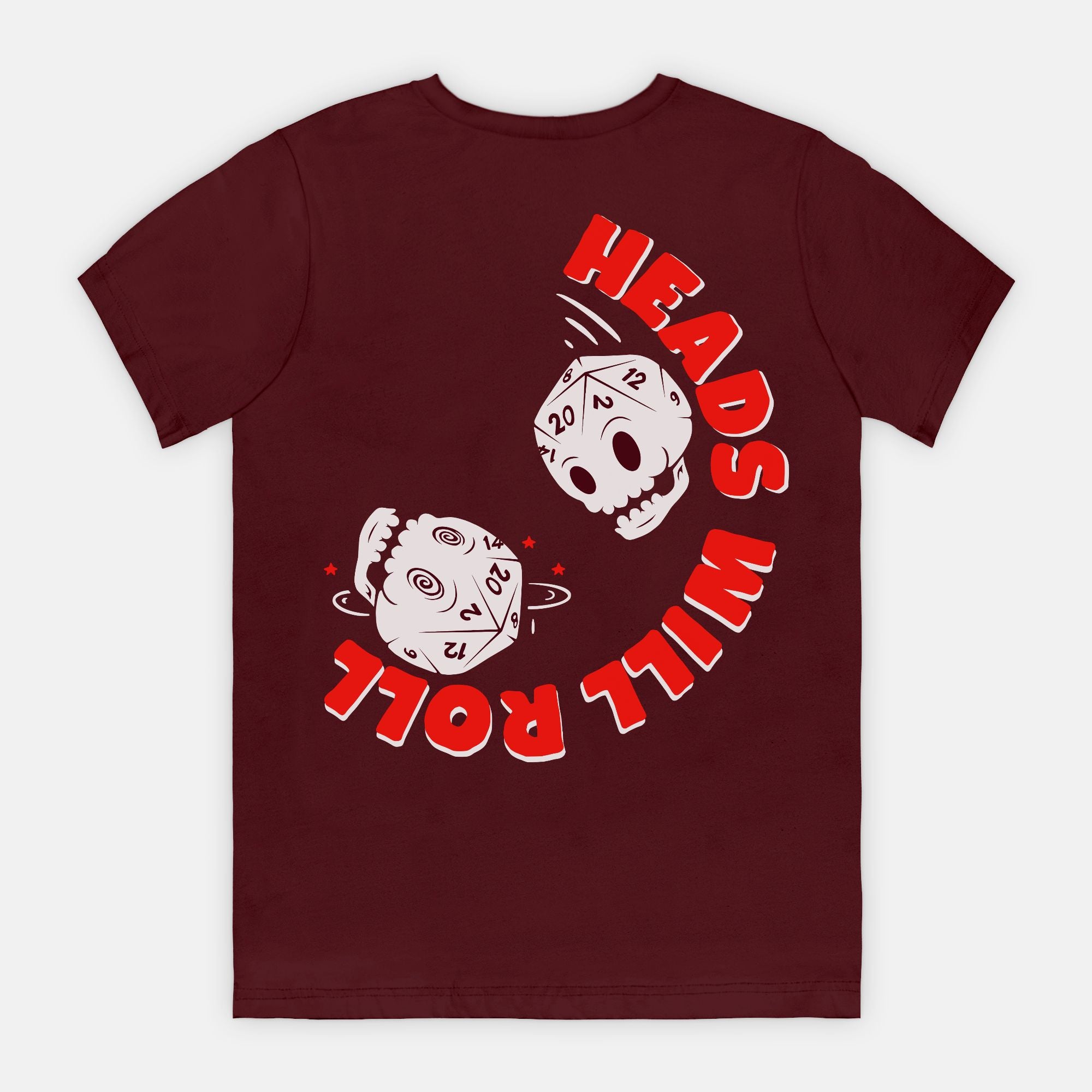 Heads Will Roll D20 T-Shirt