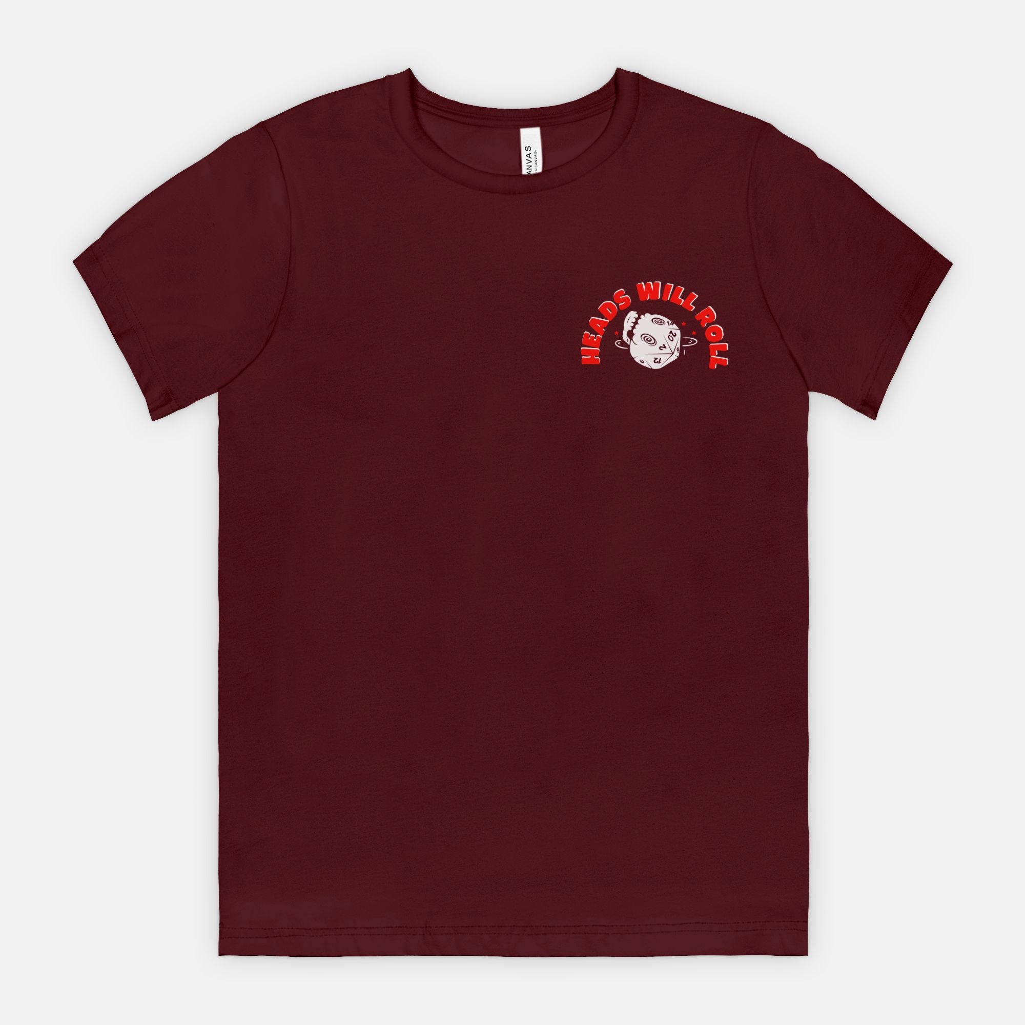 Heads Will Roll D20 T-Shirt