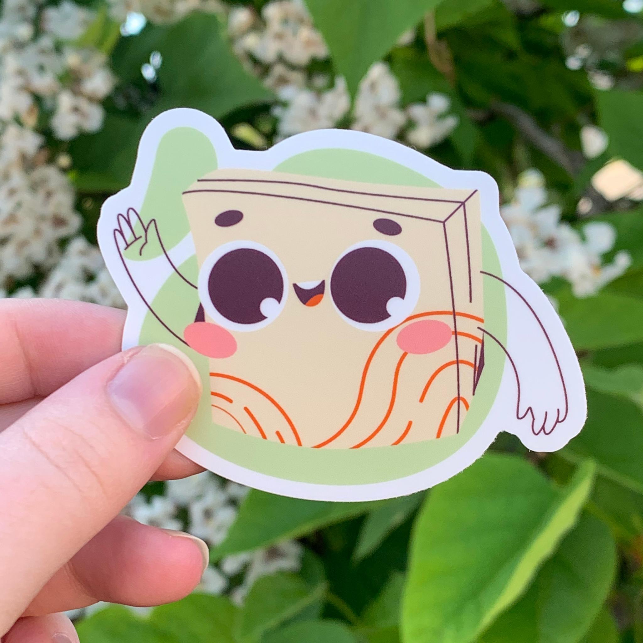 Board Game Box Sticker