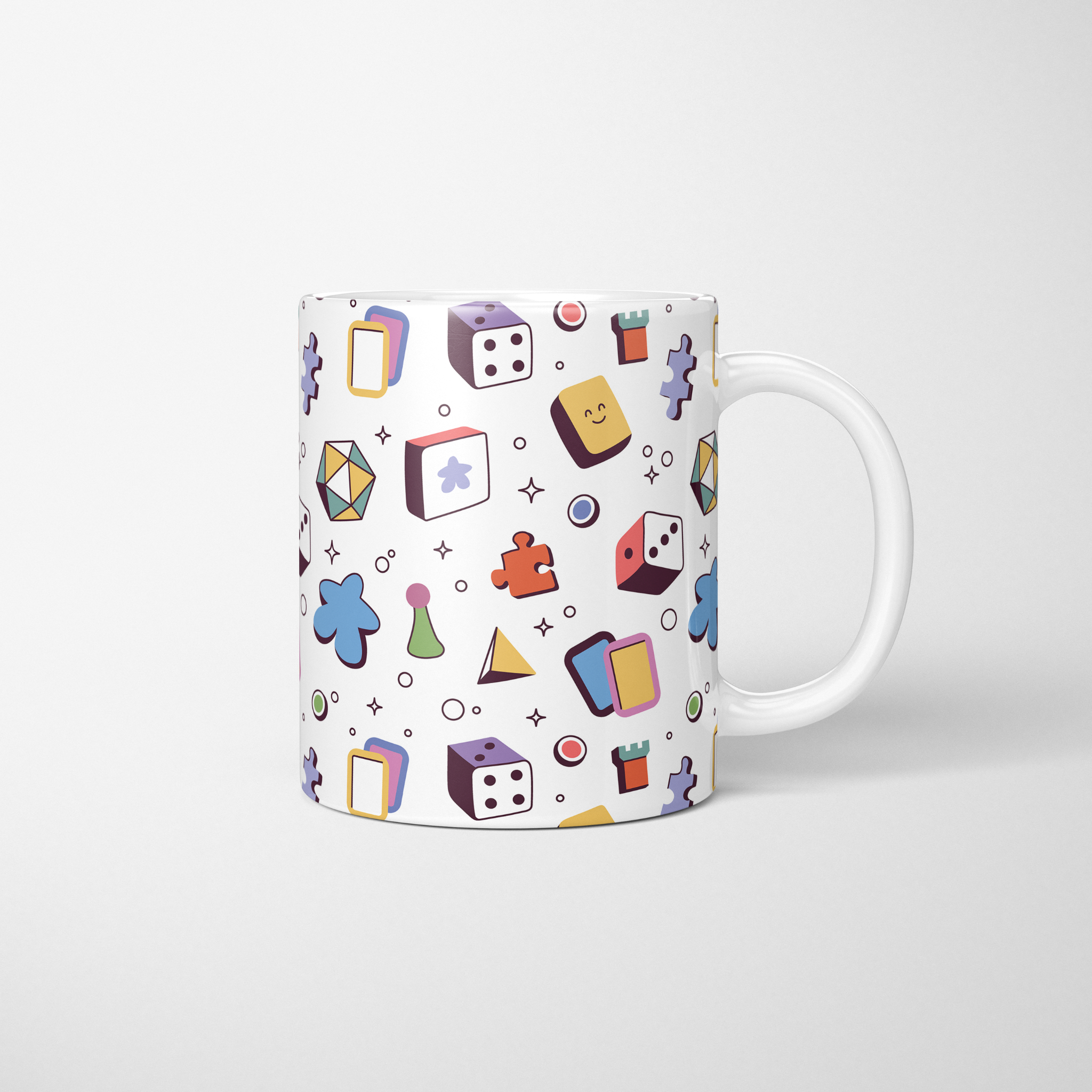 Tabletop Game Illustration Mug