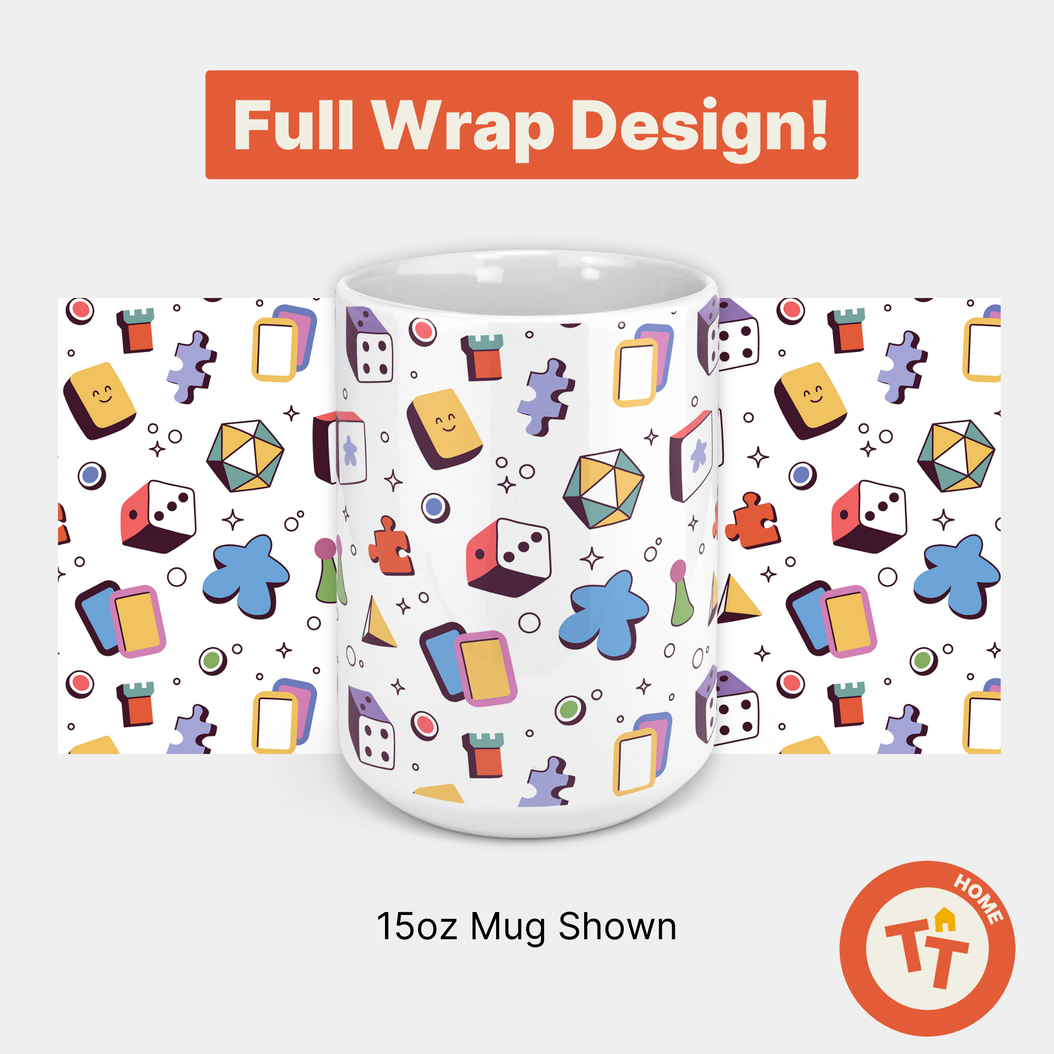 Tabletop Game Illustration Mug