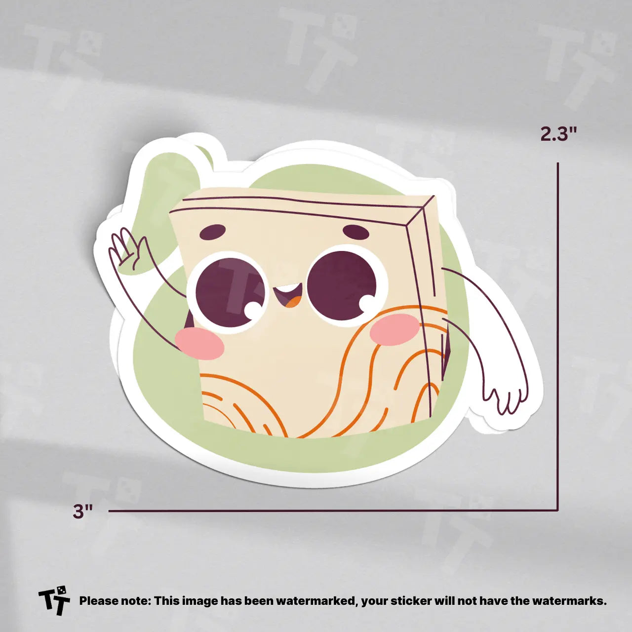 Board Game Box Sticker