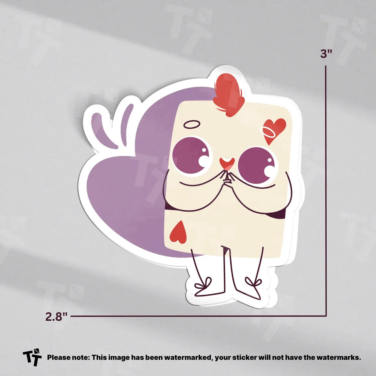 Playing Card Sticker