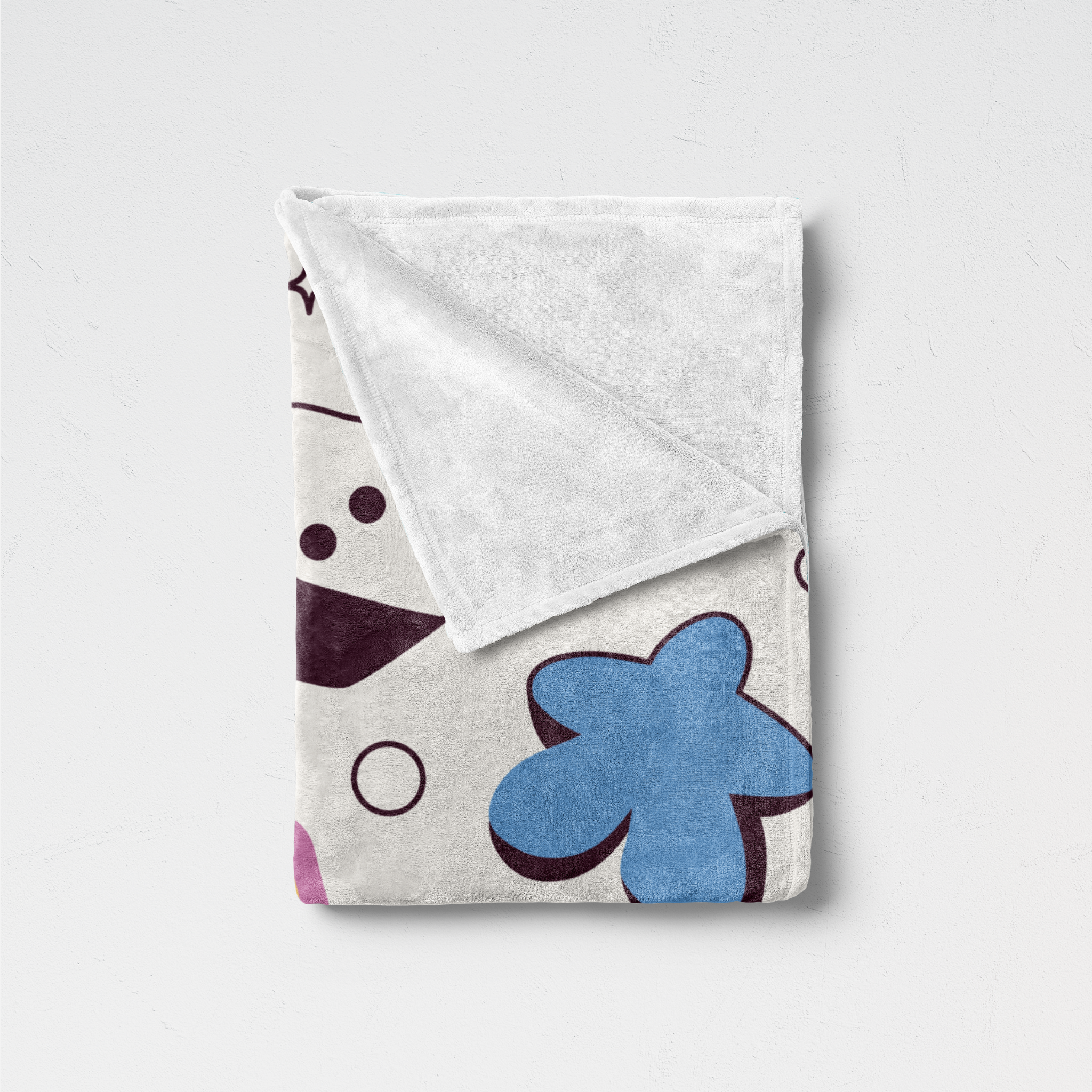 Tabletop Game Illustration Minky Blanket