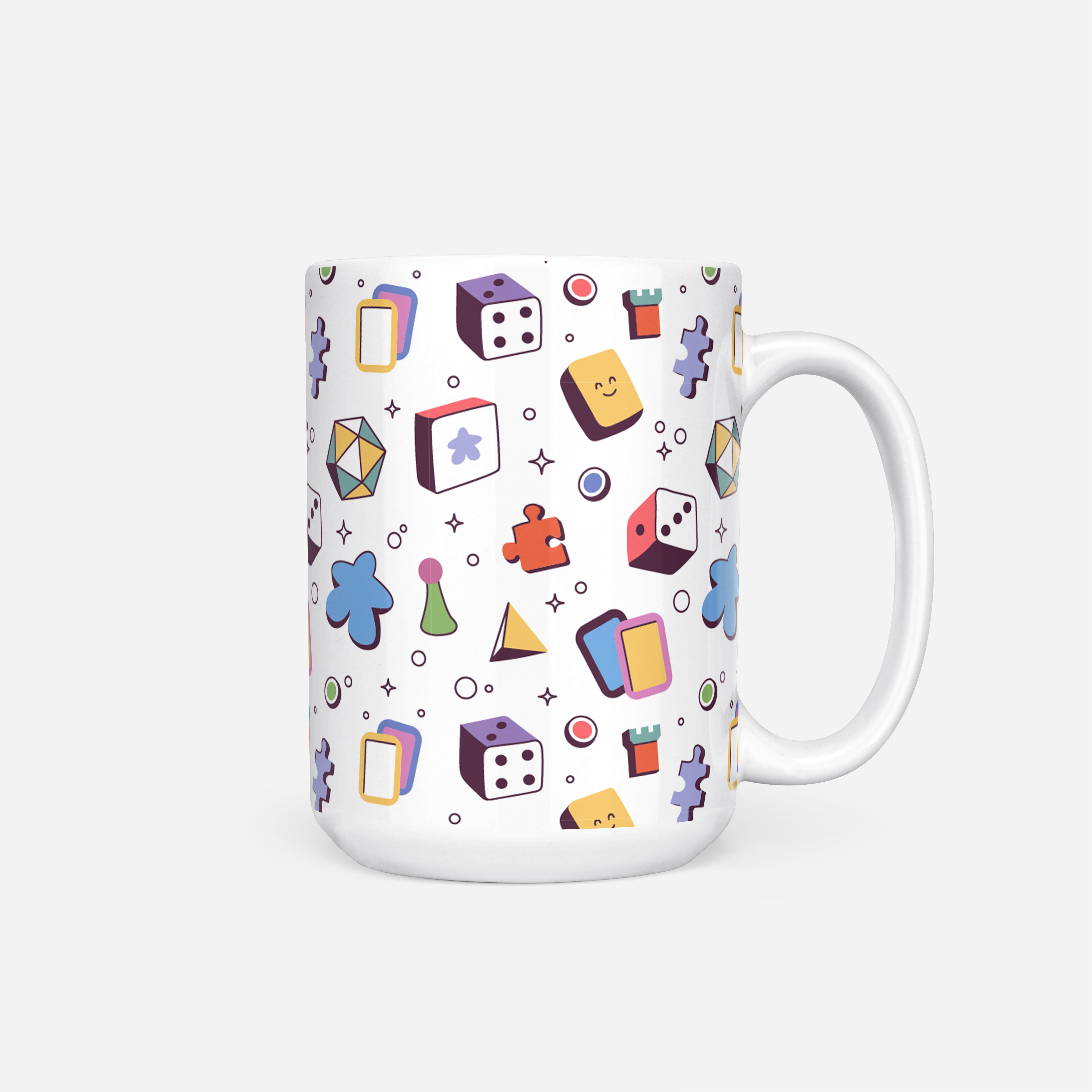 Tabletop Game Illustration Mug