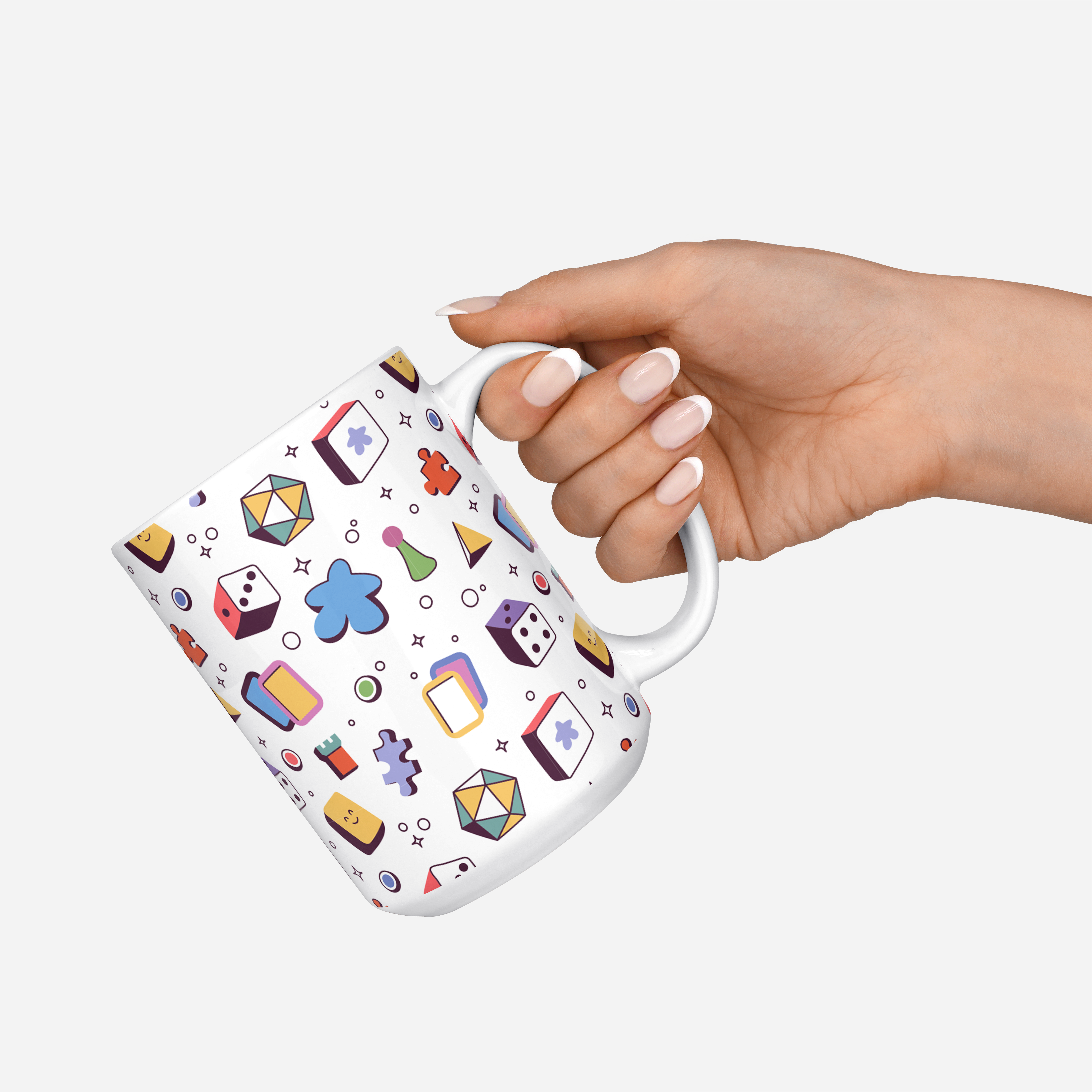 Tabletop Game Illustration Mug