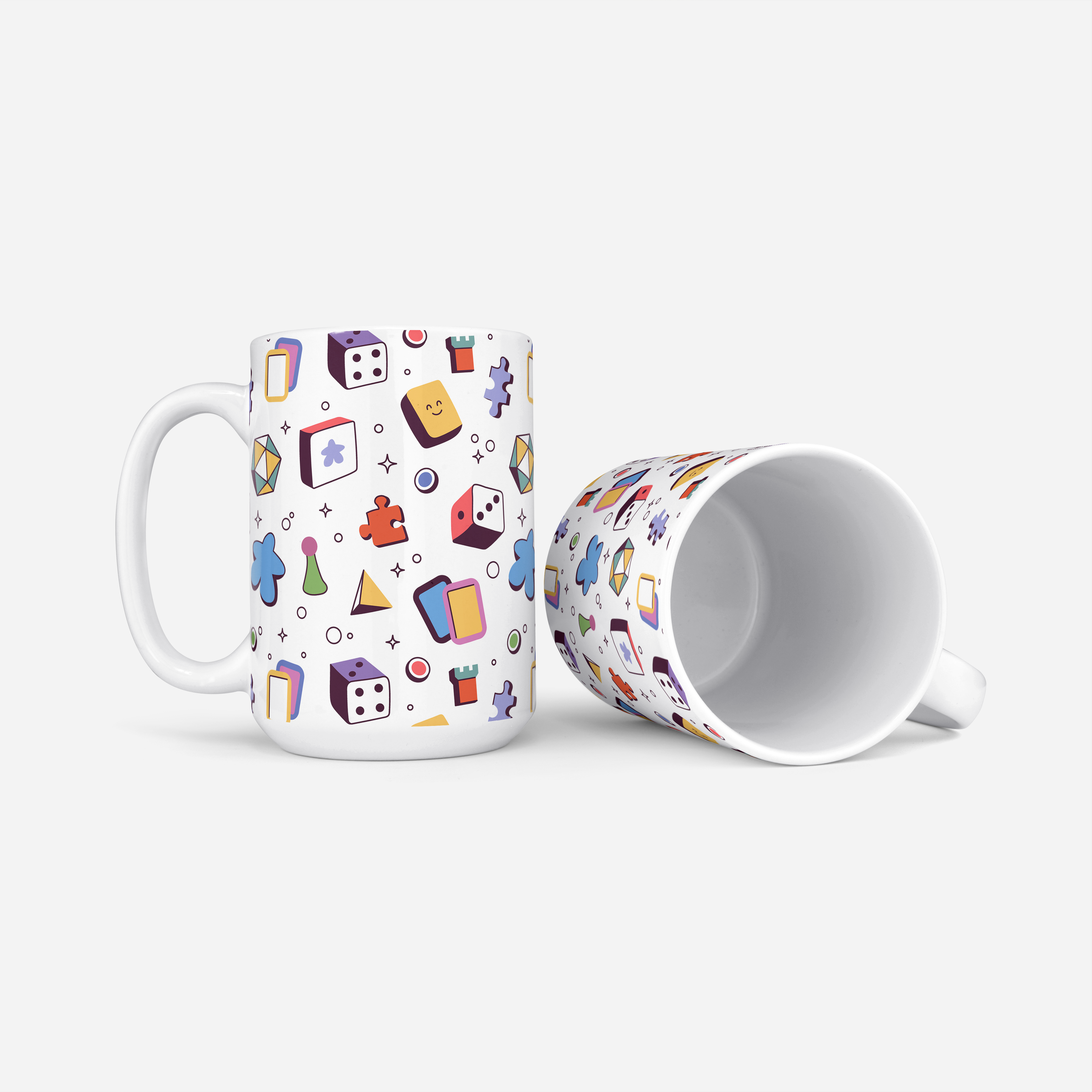 Tabletop Game Illustration Mug