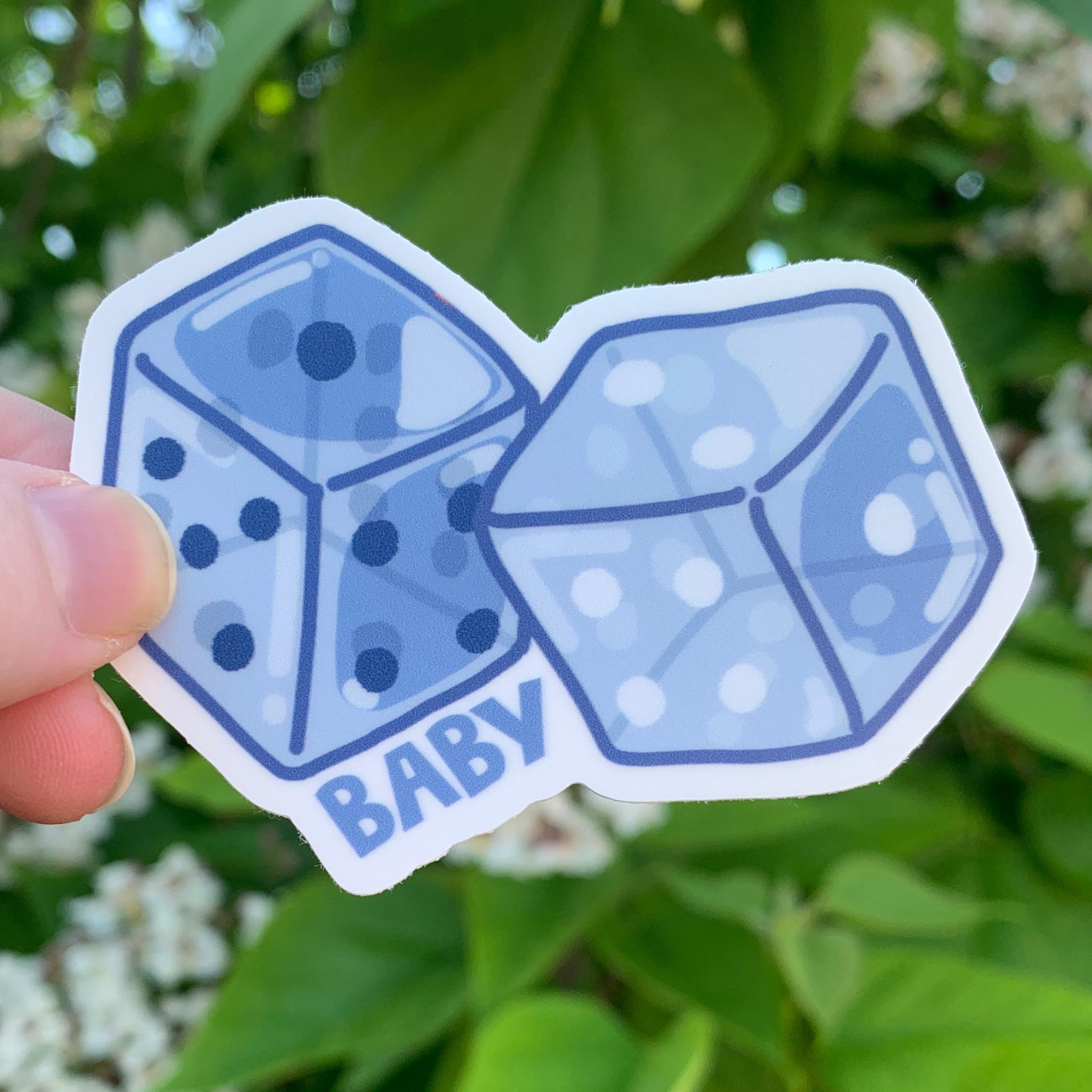 Dice Dice Baby Sticker